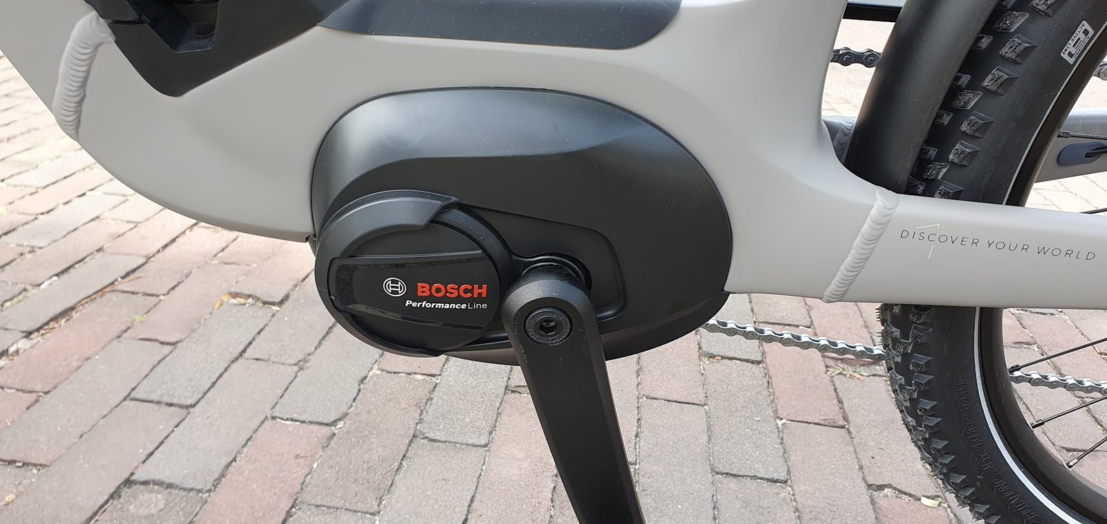 Bosch Performance Line middenmotor op een e-bike